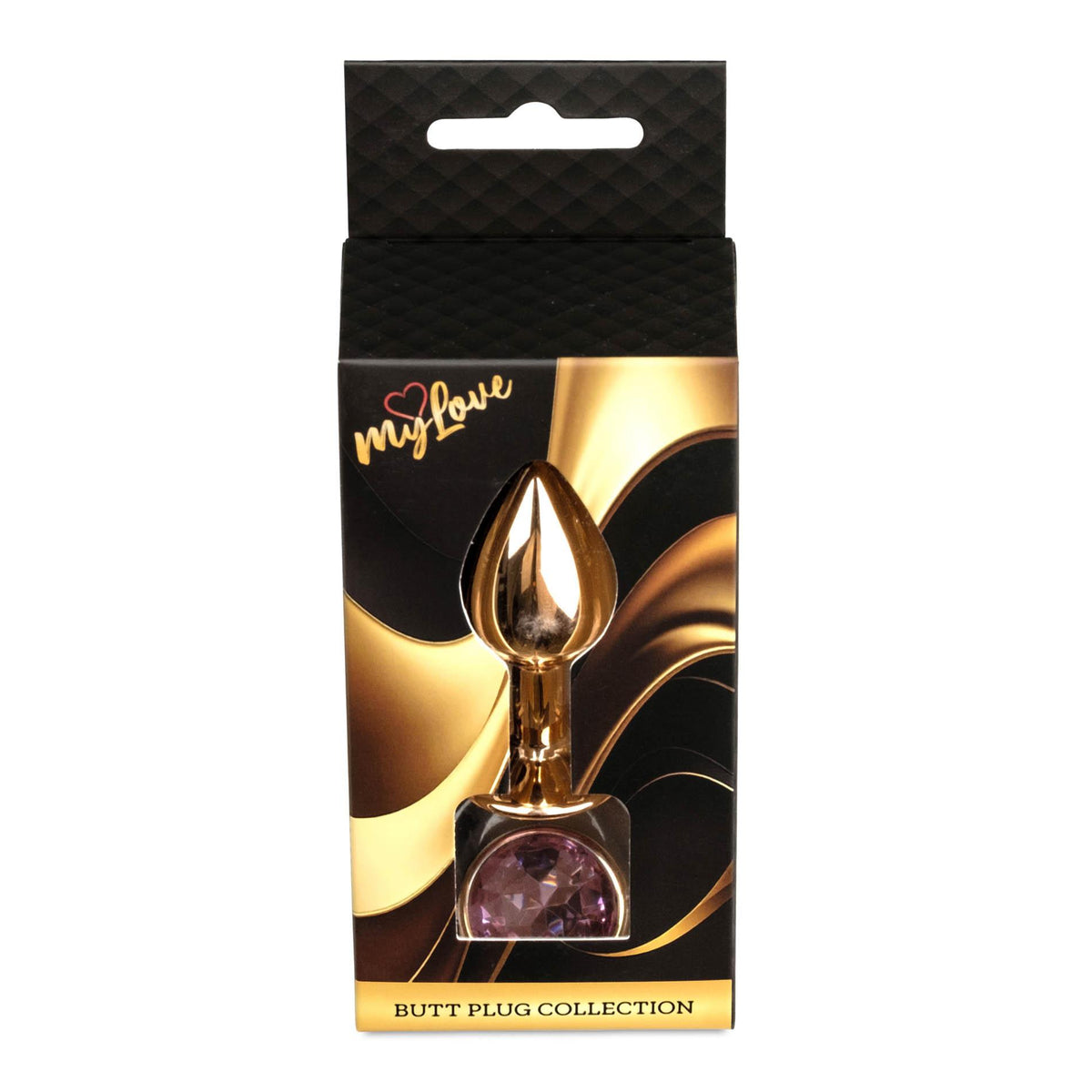 3-Biżuteria analna Red Gold Rose MyLove Toys 7 cm-3