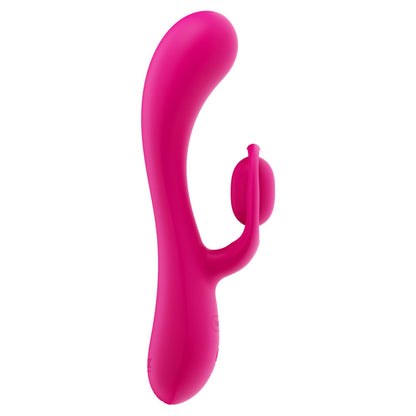 1-Wibrator króliczek silikonowy Lovetoy LAllure Swirl USB 20 cm-1