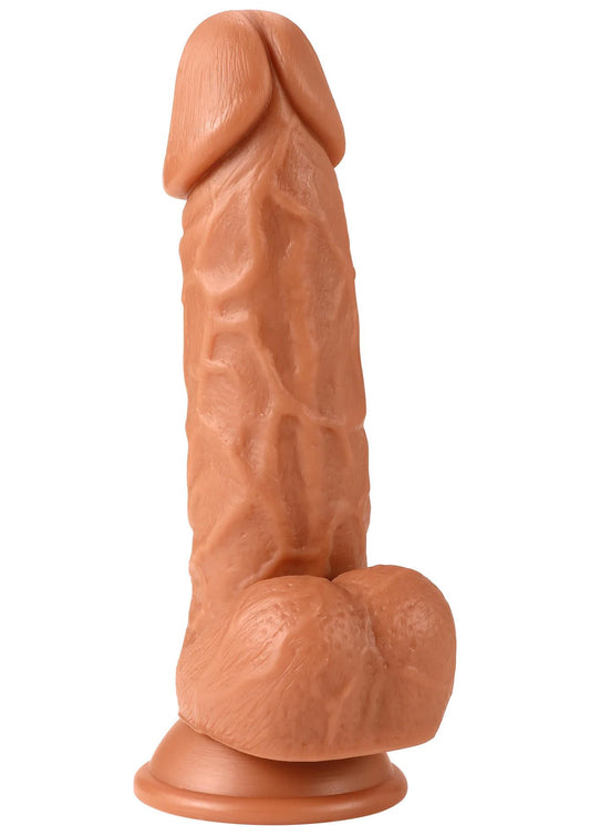 1-Dildo realistyczne PVC Hidden Desire z przyssawką 21 cm-1