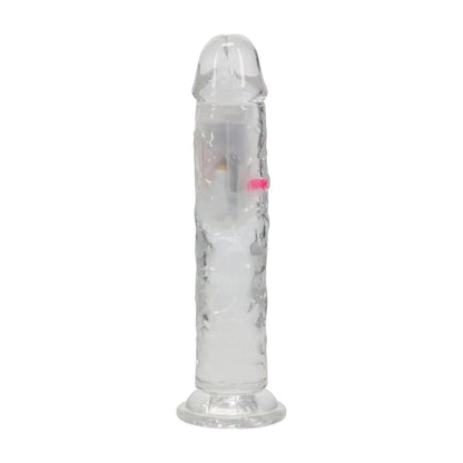 4-Wibrator realistyczny RealRock przezroczysty 20 cm-4
