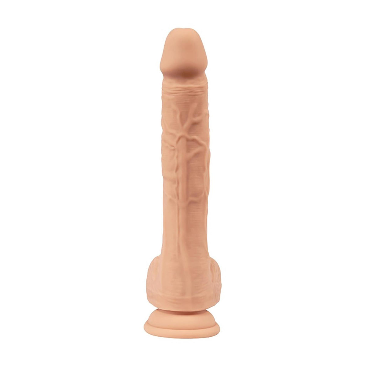 5-Dildo realistyczne wibrujące z ruchem Fantasy Zeus 21 cm z pilotem-5