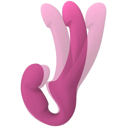 4-Dildo podwójne Share Lite Fun Factory bez uprzęży czarny 30 cm-4
