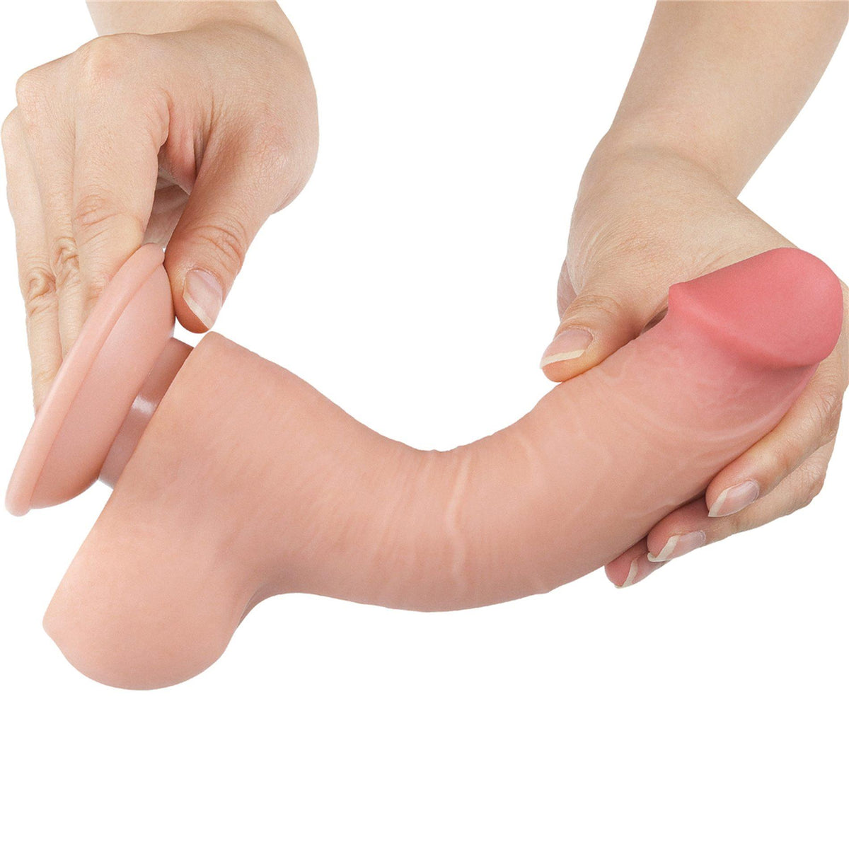 3-8'' Sliding Skin Dual Layer Dong Flesh-3
