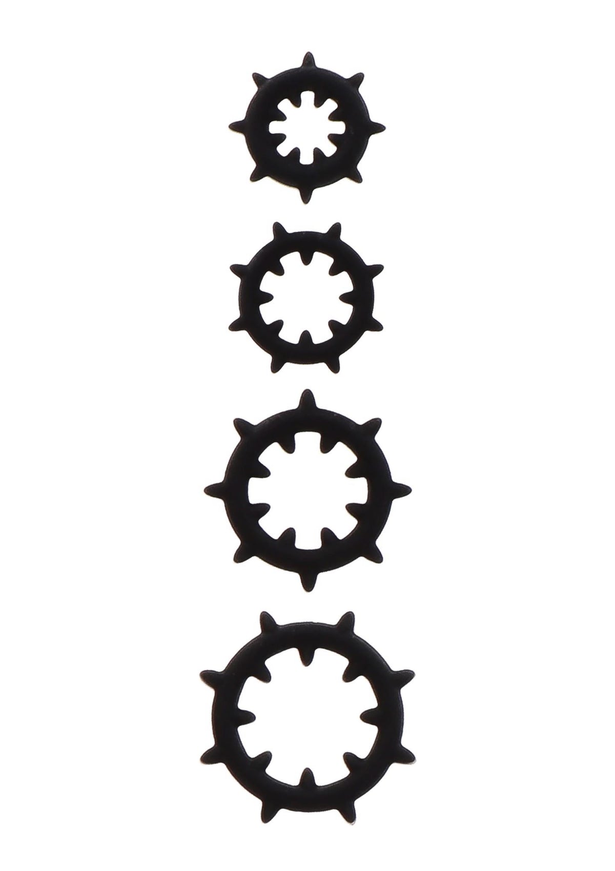 6-Powiększacz sutków Taboom z 8 pierścieniami czarny 6.5 cm-6