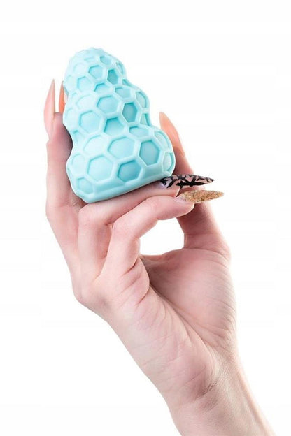 5-Kieszonkowy masturbator TOYFA A Toys pośladkowy niebieski 8 cm-5