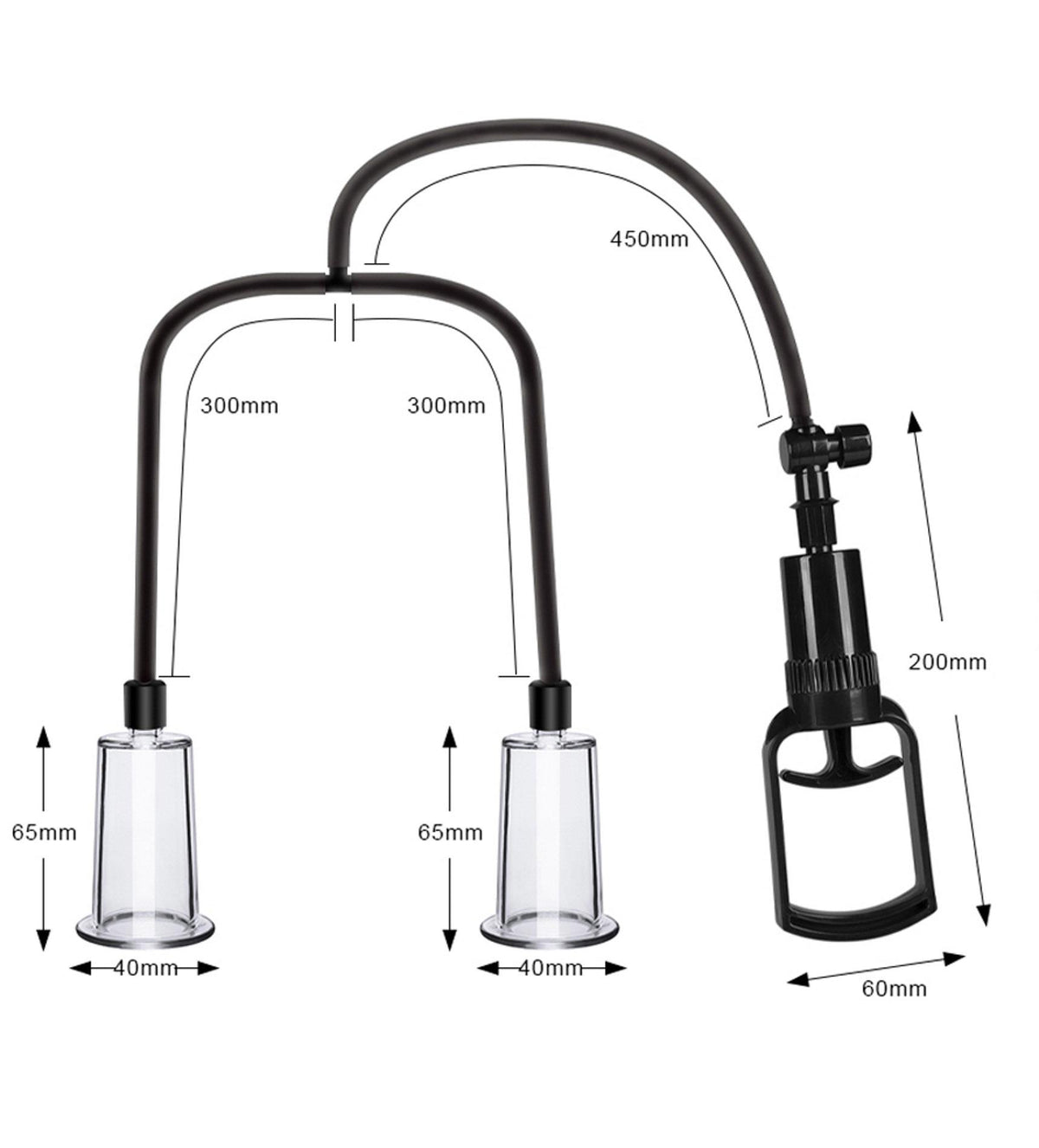 7-Zestaw pompek silikonowych Passion Female Pumps Set B Series Power-7
