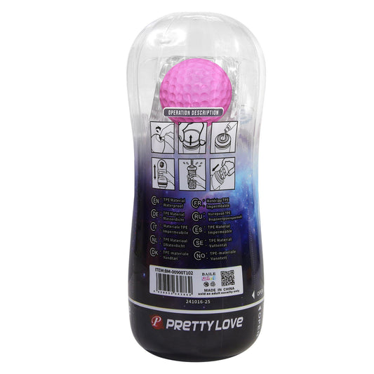 1-Masturbator próżniowy Pretty Love TPE wodoodporny-1