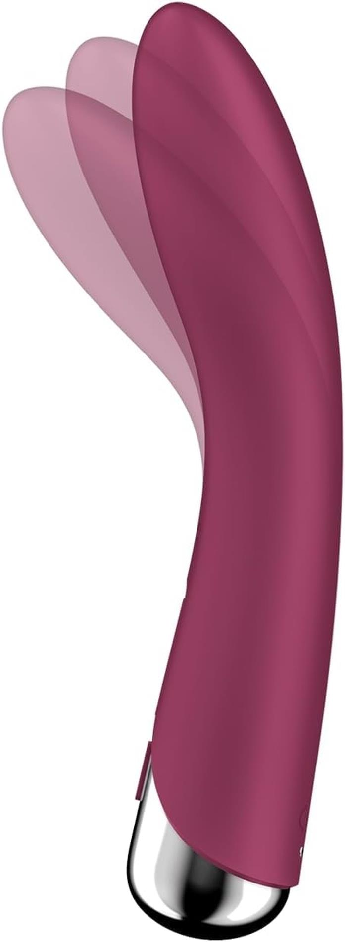 6-Wibrator obrotowy Satisfyer Spinning Vibe 1 czerwony USB-6
