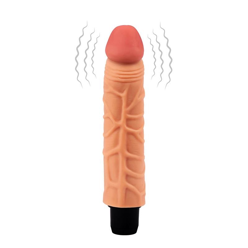 2-Wibrator miękki The Real Deal Fantasy TPE 19 cm AAA-2