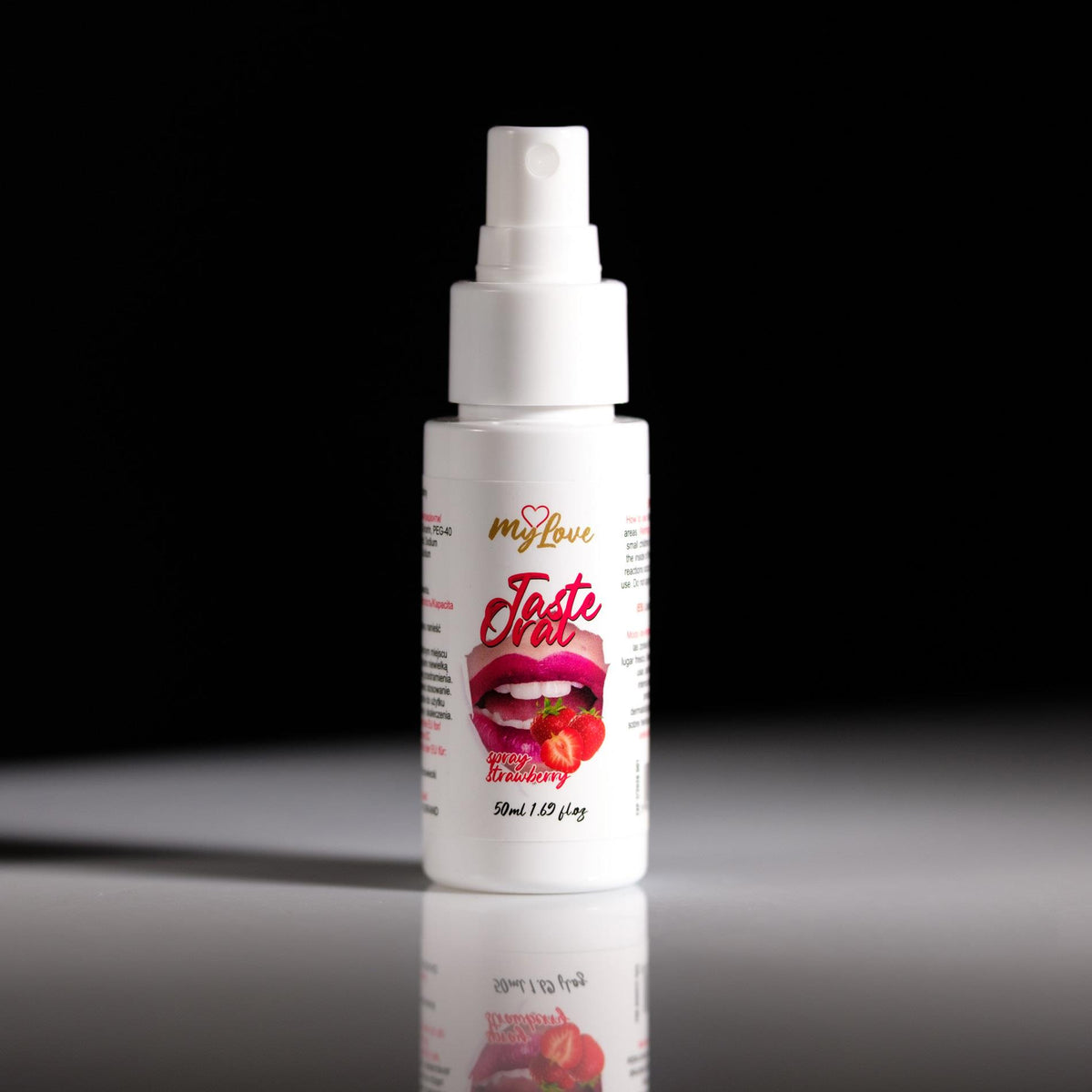 4-Spray do seksu oralnego MyLove truskawkowy 50 ml-4