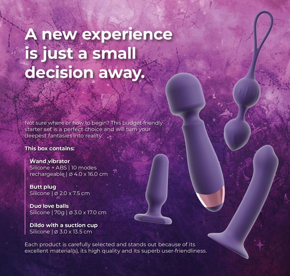 4-Zestaw silikonowy Magic Shiver Feminine USB-4