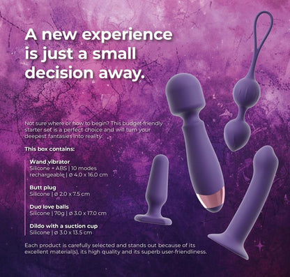 4-Zestaw silikonowy Magic Shiver Feminine USB-4