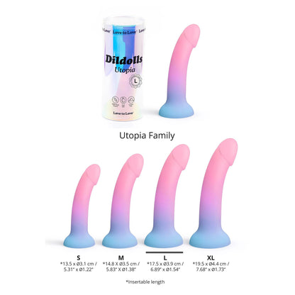 1-Dildo realistyczne silikonowe Dildolls Utopia L 19 cm-1