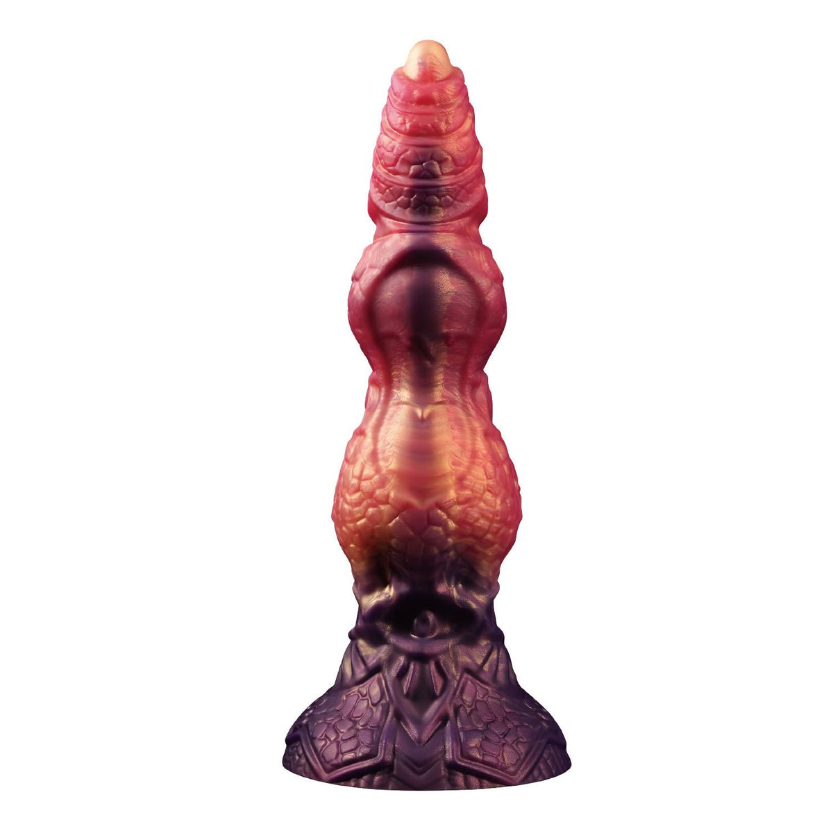 2-Dildo silikonowe pofalowane Savage Beastlord 24 cm Power Monsters-2