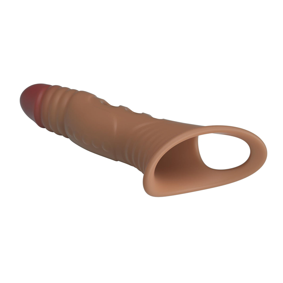 3-Nakładka na penisa z wibracją Pretty Love 22 cm-3