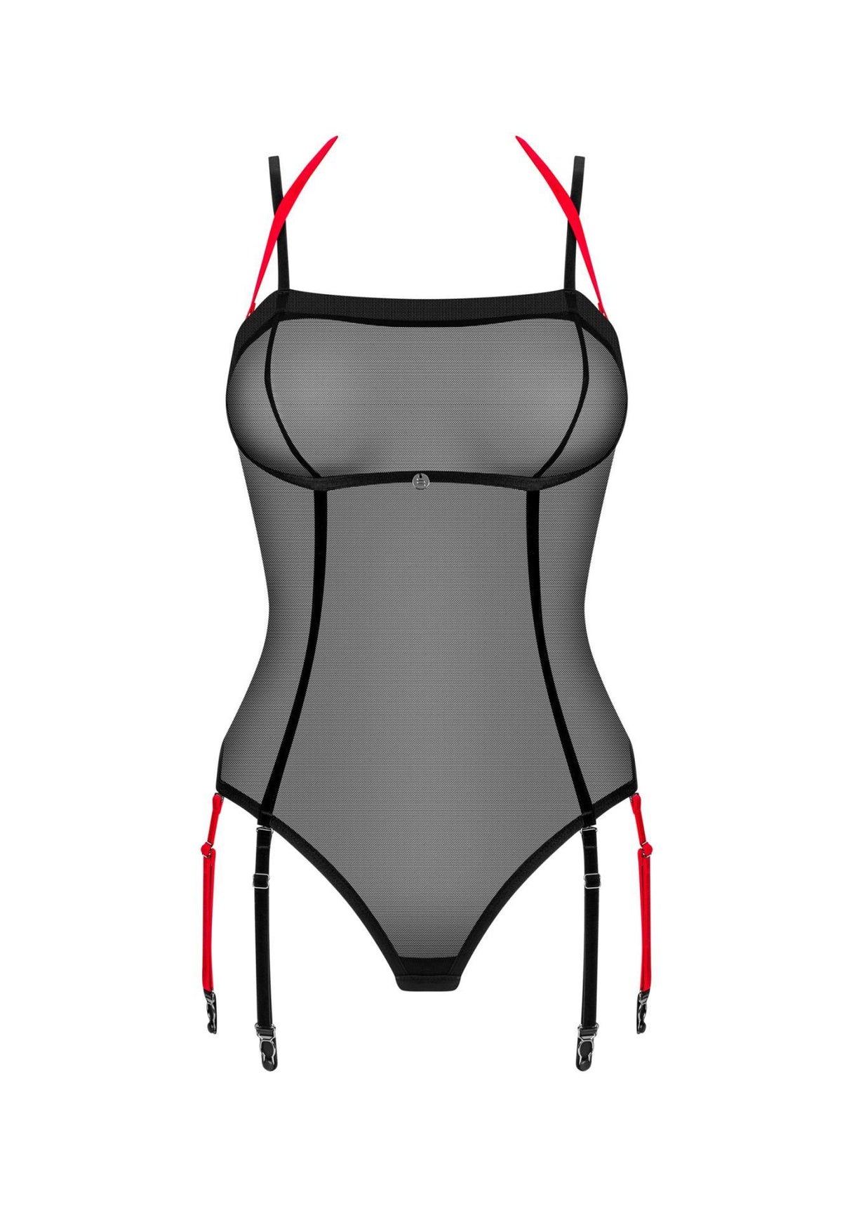 4-Body erotyczne Obsessive Glandez czarne M/L-4