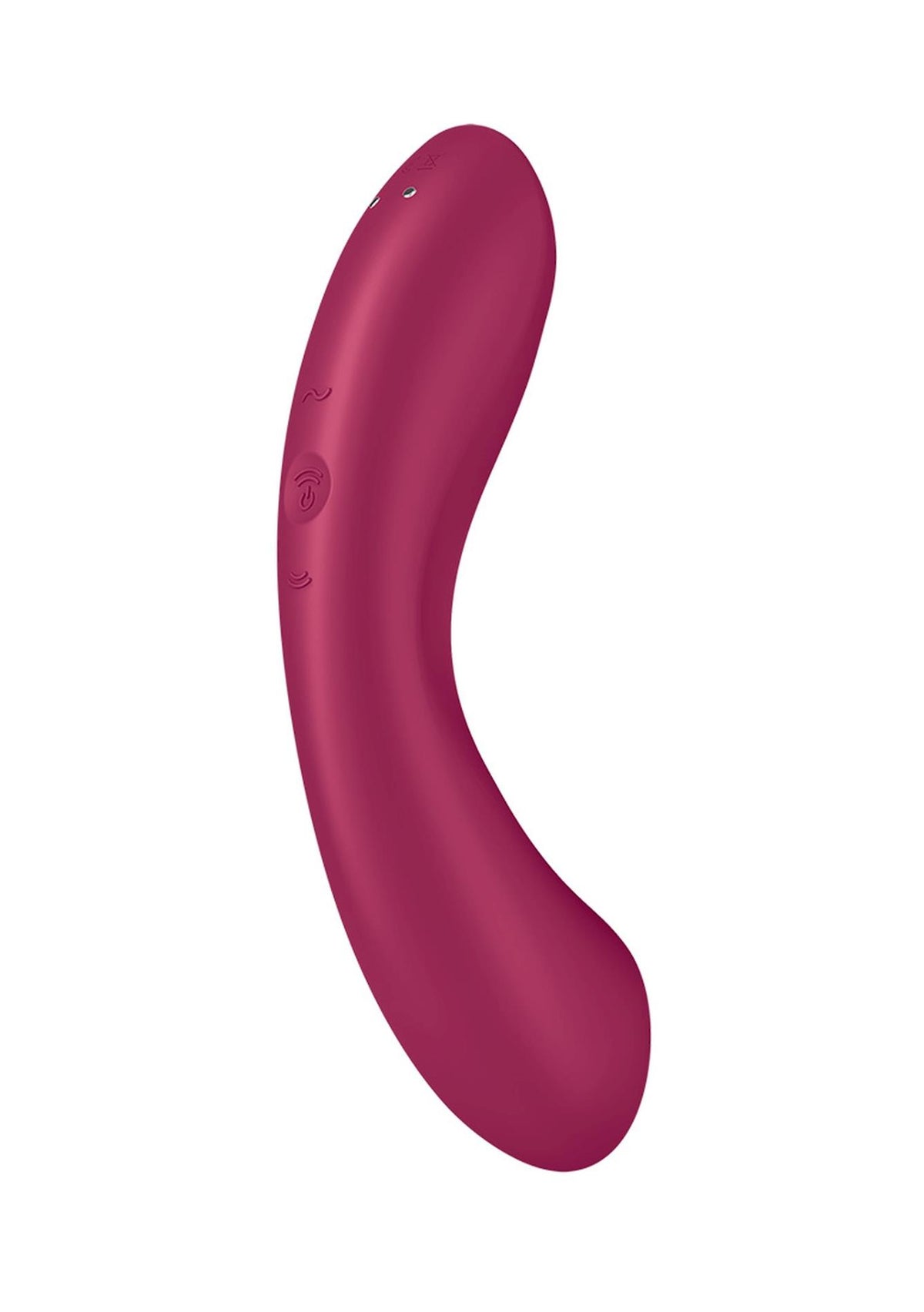 3-Wibrator silikonowy Satisfyer Curvy Trinity 1 czerwony USB-3