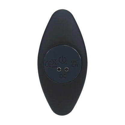 4-Wibrujący korek analny Tri Bulb silikonowy Levelz czarny USB-4