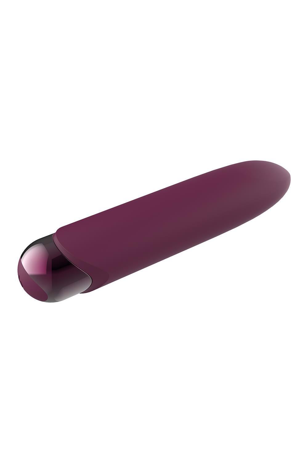 4-Wibrator mini Glam Strong silikonowy USB 10,5 cm-4
