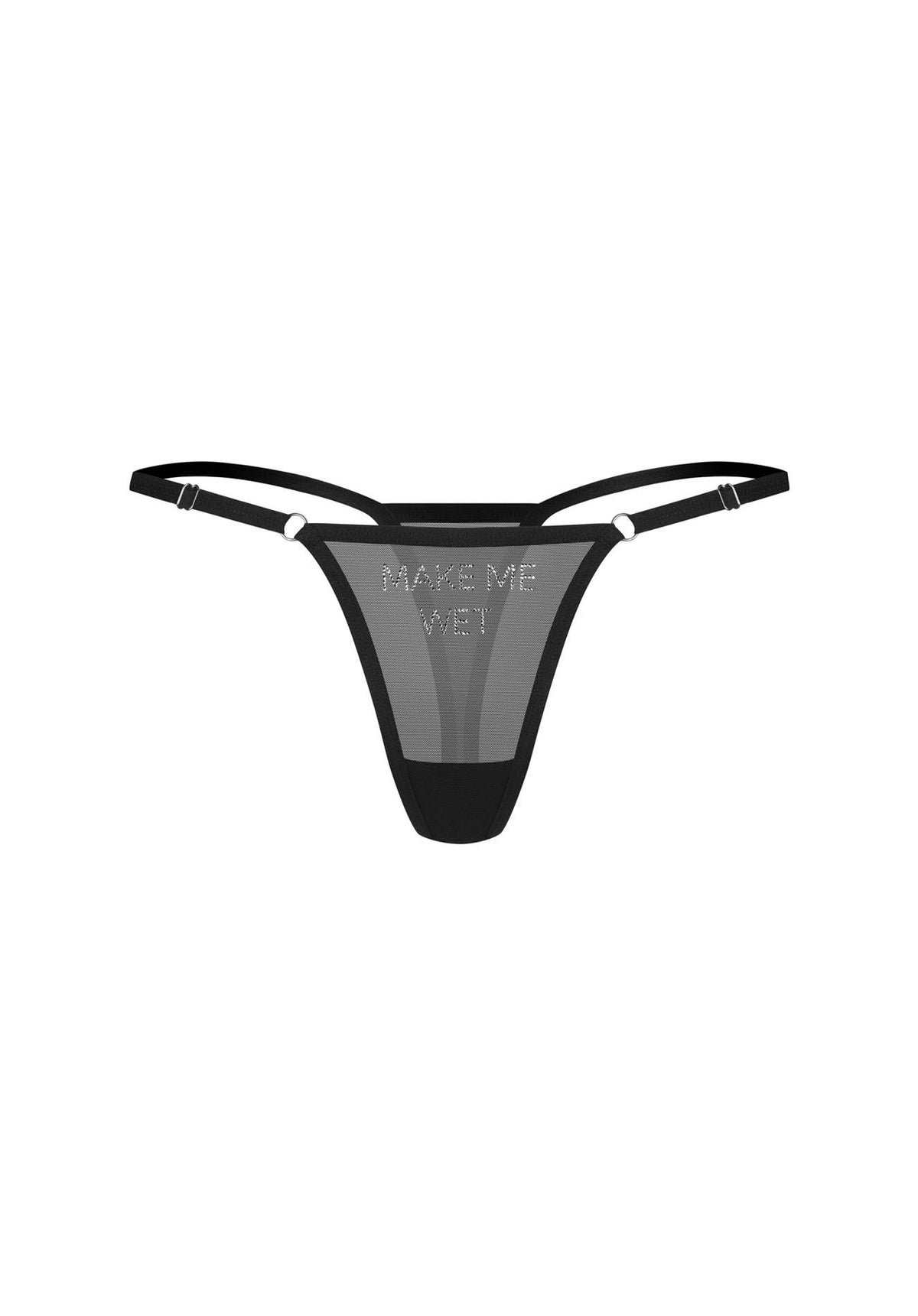1-Stringi Obsessive Violami Wet transparentne L/XL-1