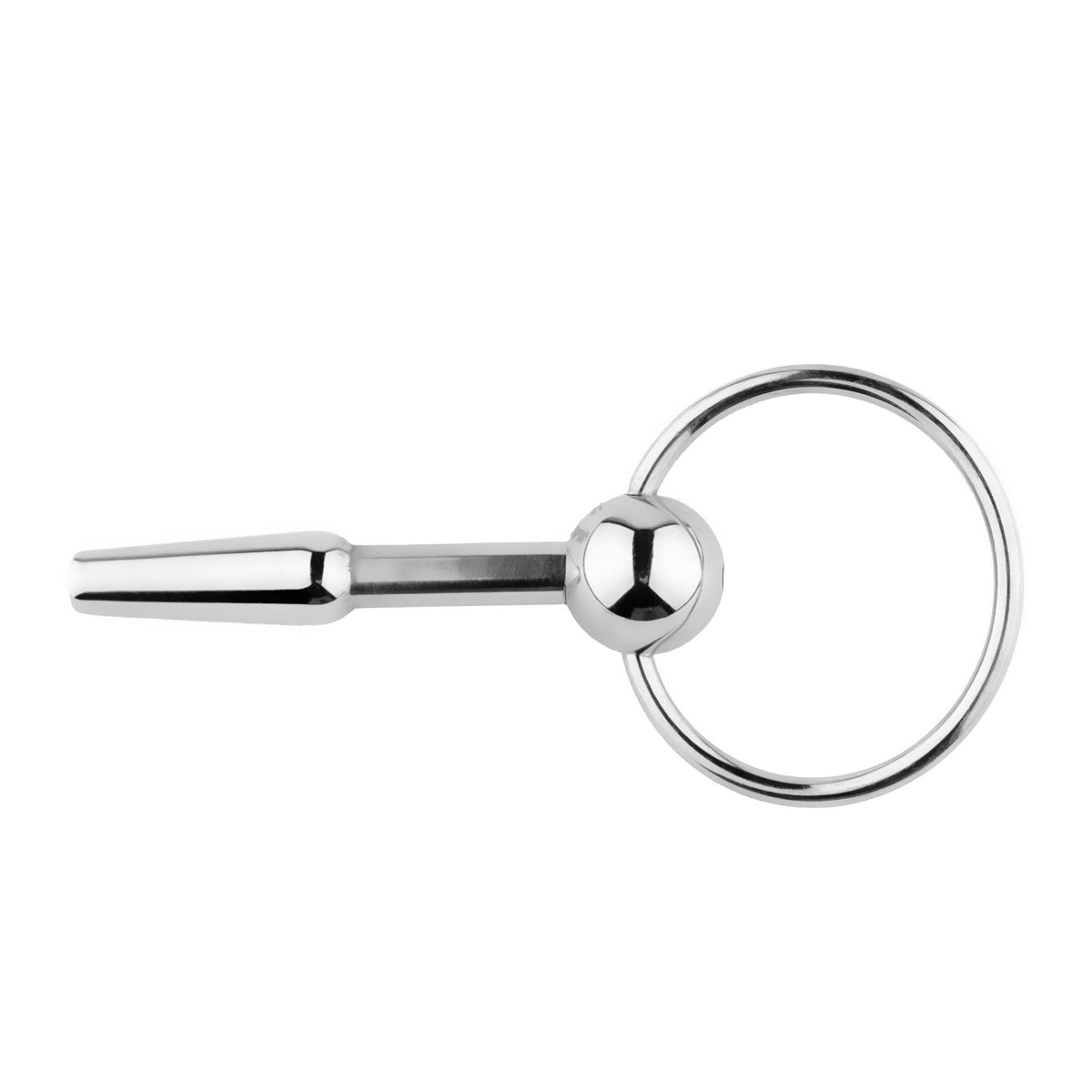 4-Stalowy plug do cewki z otworem B Series HeavyFun-4