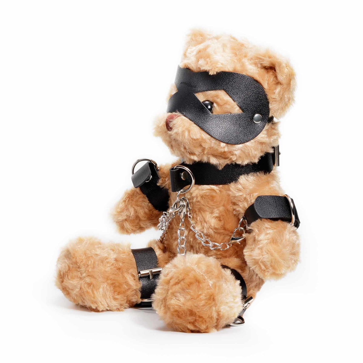 2-Miś bondage Crushito Crushious czarny 31 cm-2