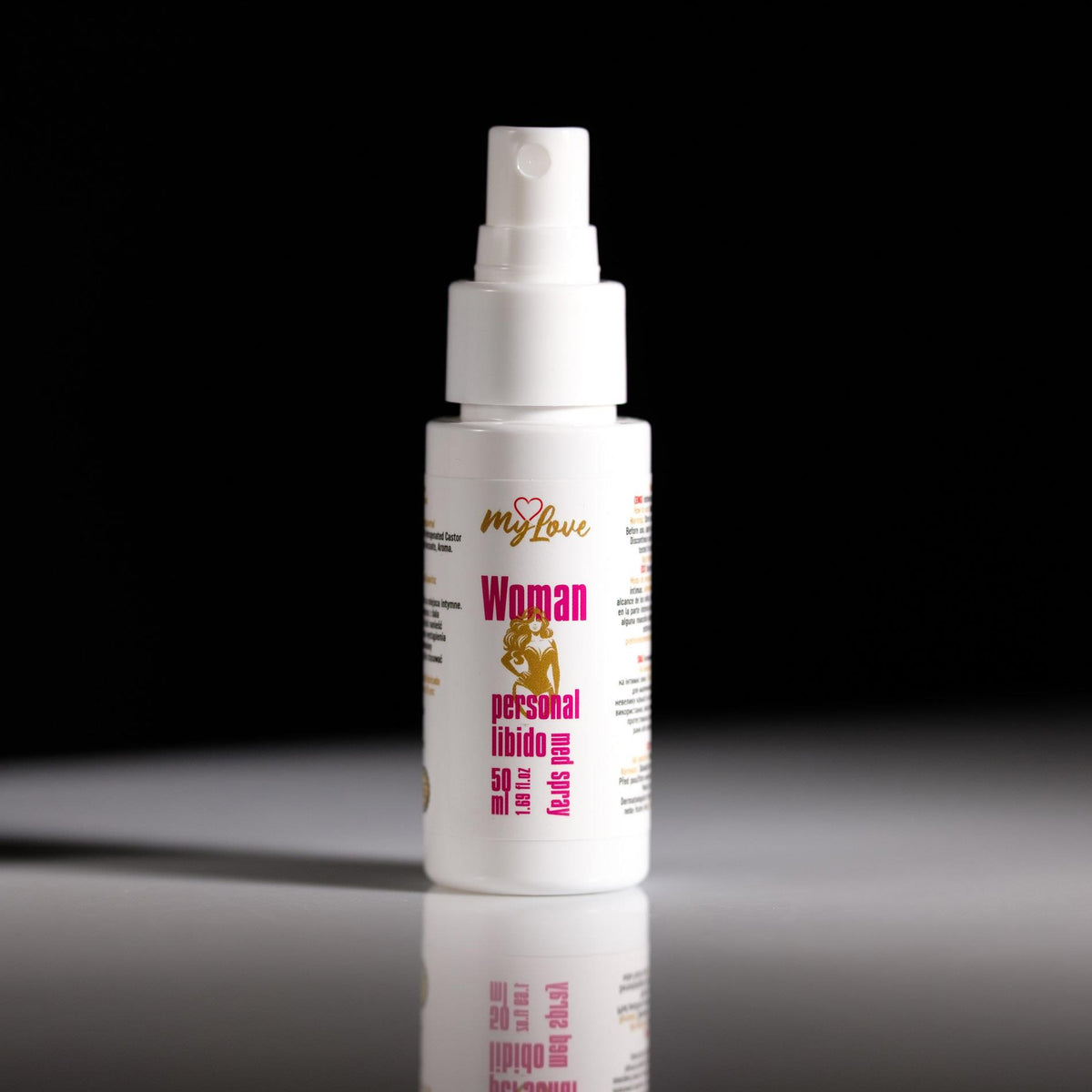 3-Spray intymny stymulujący MyLove Woman mango 50 ml-3