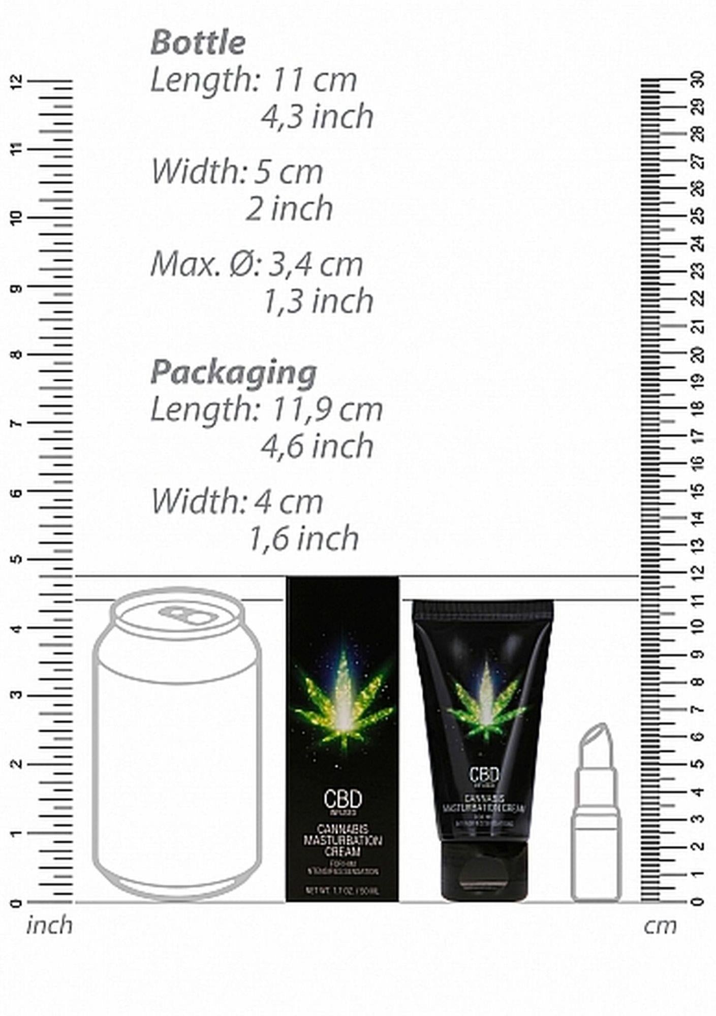 5-CBD Cannabis Masturbation Cream For Him - 50 ml-5
