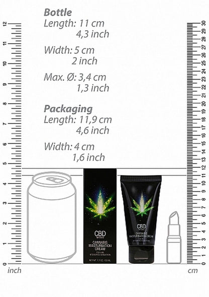 5-CBD Cannabis Masturbation Cream For Him - 50 ml-5