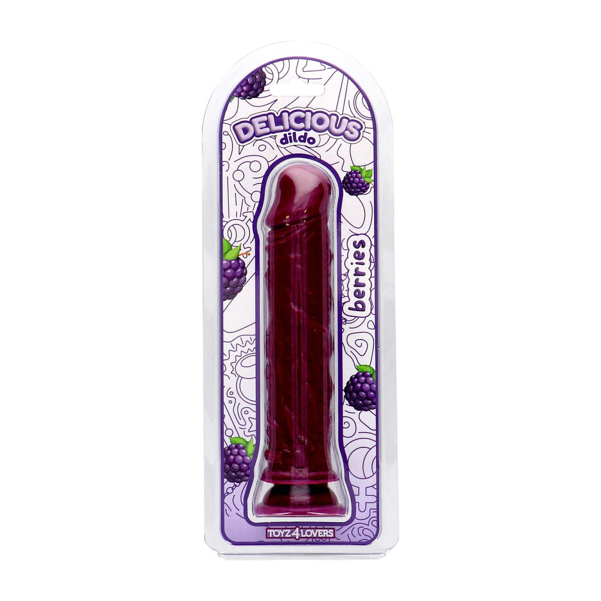 4-Dildo realistyczne Jim Berries zapach jeżyny 20 cm Toyz4lovers-4