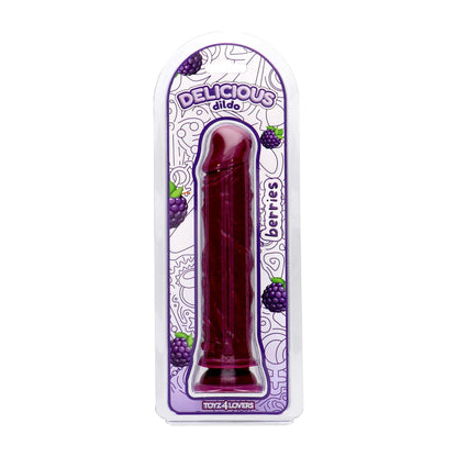 4-Dildo realistyczne Jim Berries zapach jeżyny 20 cm Toyz4lovers-4