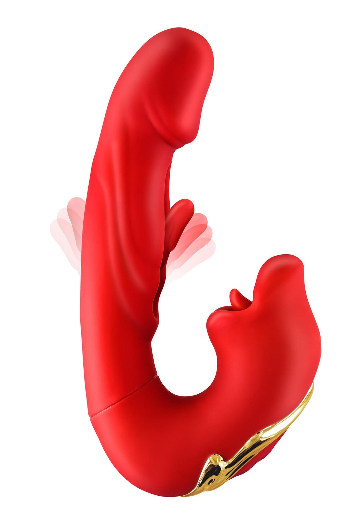 5-Wibrator króliczek Yoba Kissy 3w1 silikonowy USB 17,6 cm-5