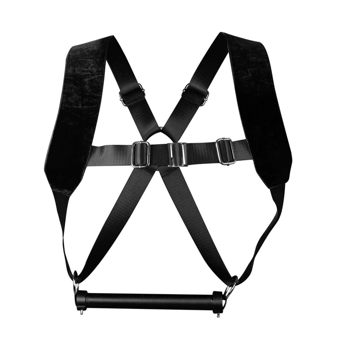 5-Uprząż BDSM Ouch! regulowana czarna 32 cm-5