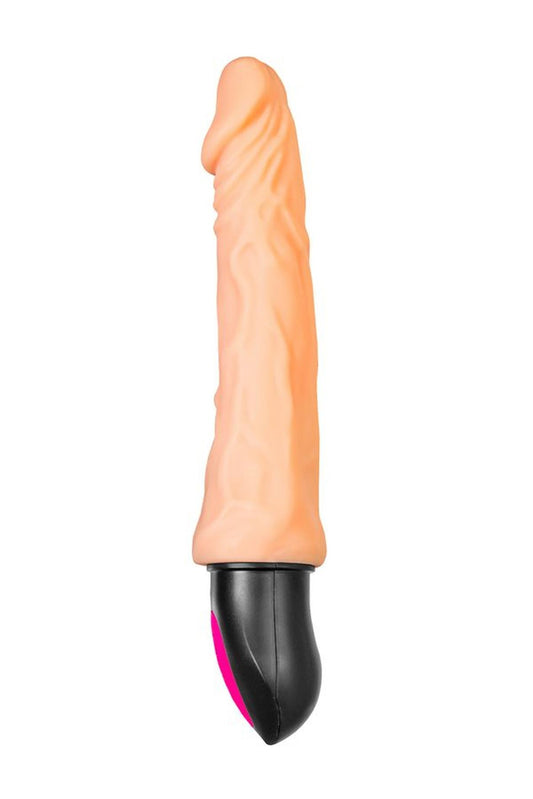 1-Wibrator realistyczny podgrzewany elastyczny A-Toys Cocksman 20,5 cm-1