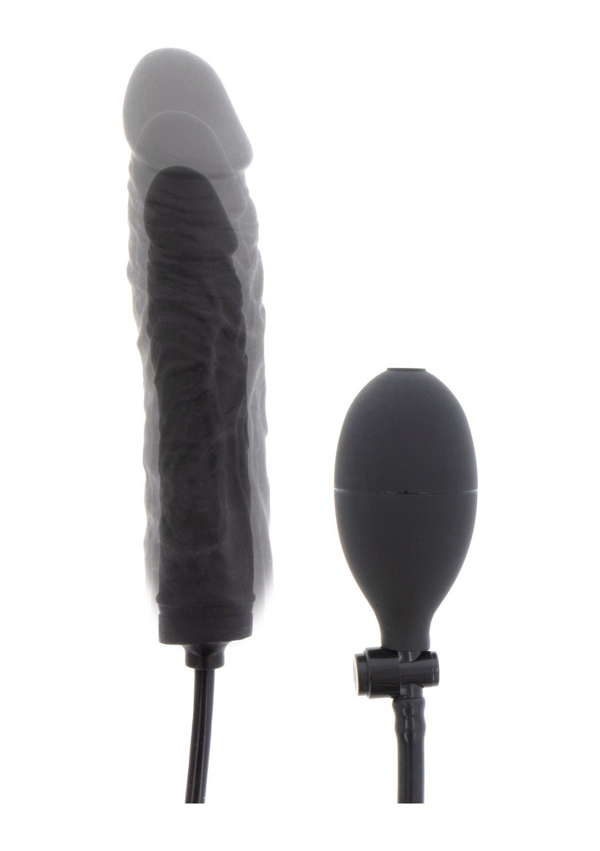 9-Dildo analne nadmuchiwane Hidden Desire silikonowe 21 cm-9