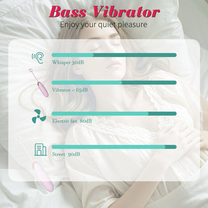 6-Vibrating Silicone Love EGG USB 7 vibration and thrust functions / Remote control Pink-6