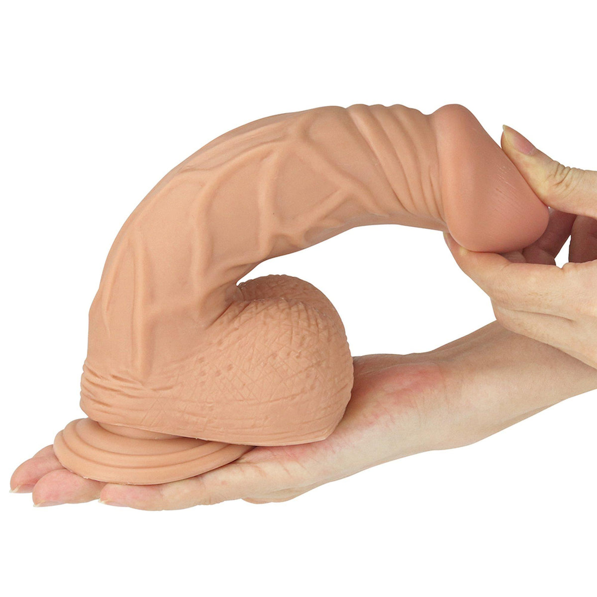 3-9"" Real Extreme Dildo Flesh-3