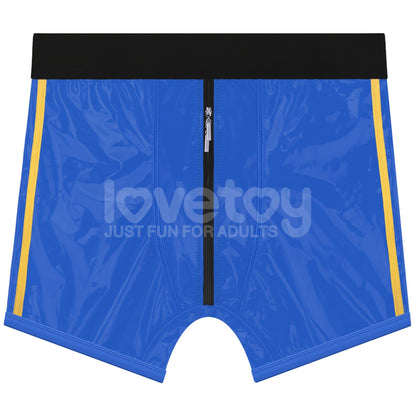 5-Chic Strap-On shorts (36 - 39 inch waist) Blue-5