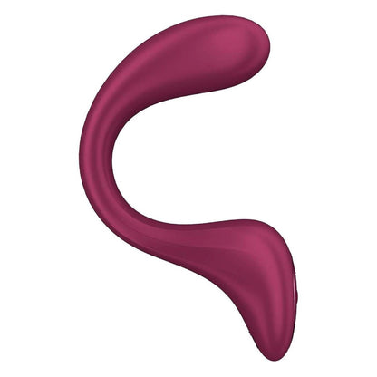 4-Wibrator punktu G i łechtaczki Satisfyer G For Goddess 2 bordowy-4