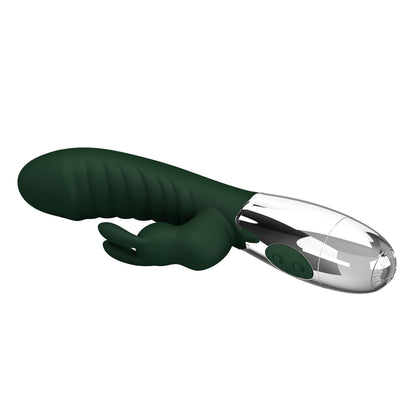 1-Wibrator króliczek Pretty Love podwójny silnik silikonowy USB-1