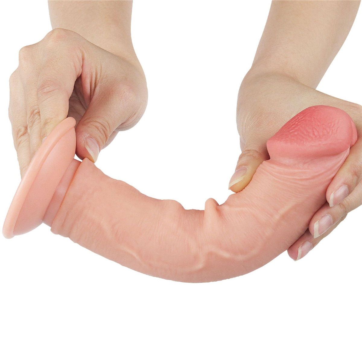 1-8'' Sliding Skin Dual Layer Dong Flesh-1