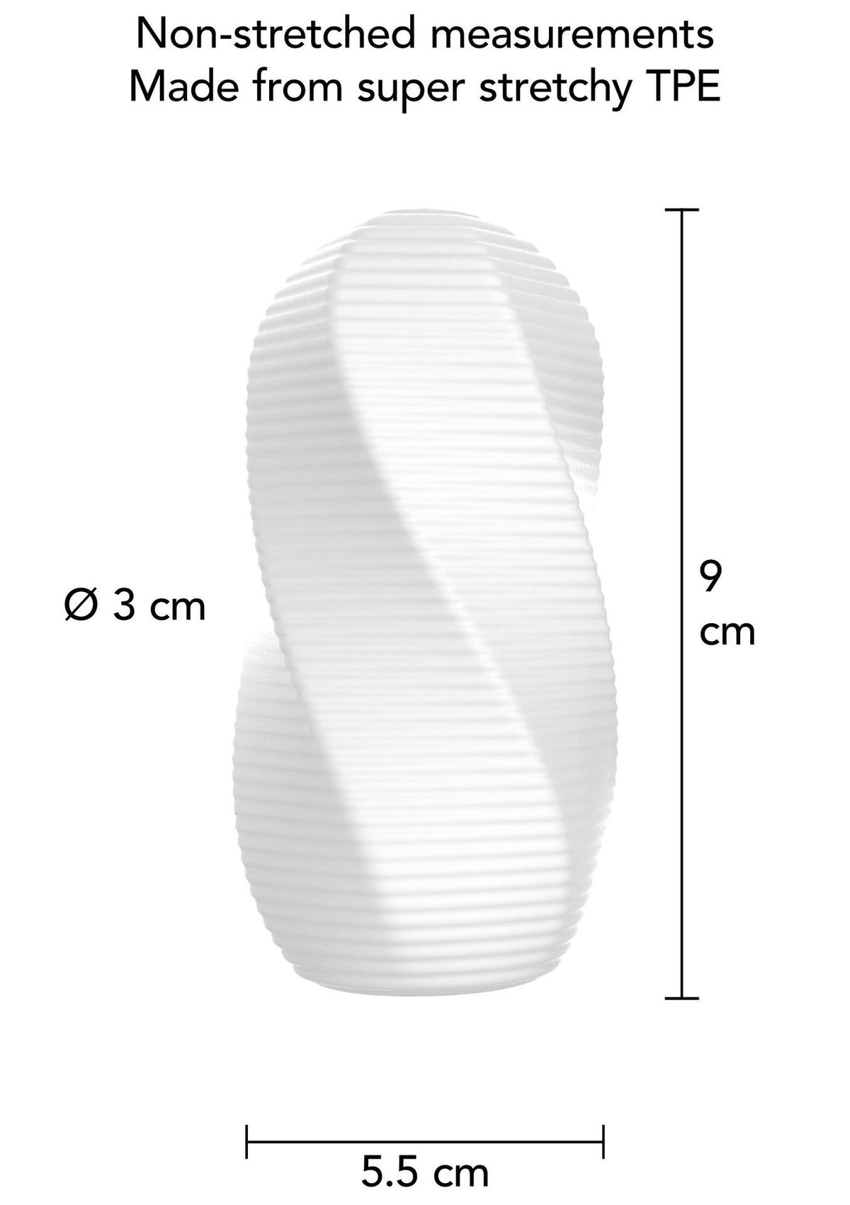 5-Masturbator średni ToyJoy HERO Swirl biały-5