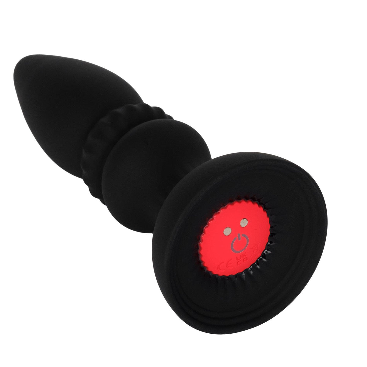 5-Wibrujący korek analny silikonowy B Series Fox z app 14 cm-5