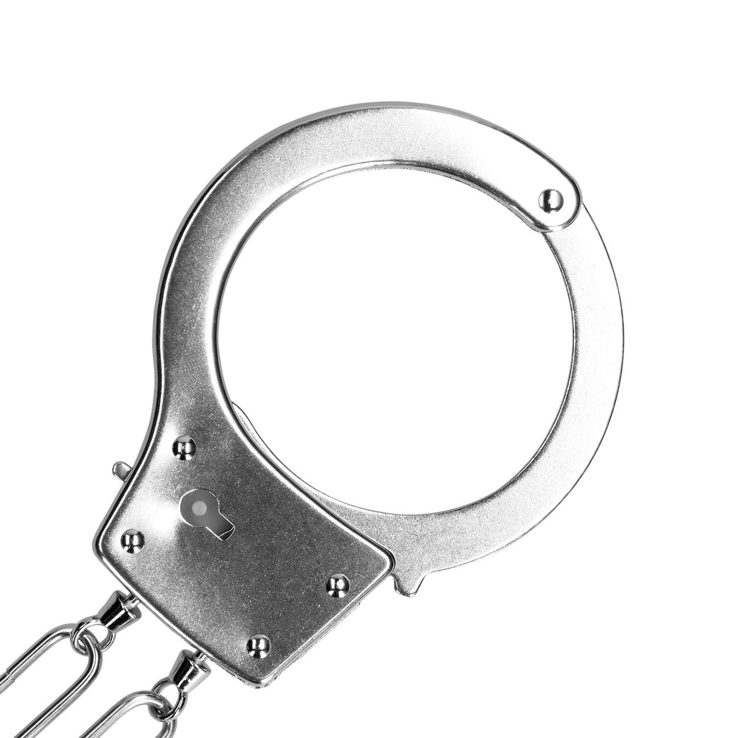 3-Metal Hand Cuffs - Silver-3