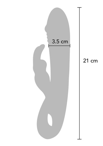 5-Wibrator króliczek Taygeta silikonowy fuksja USB 21 cm-5