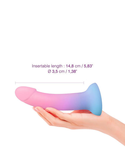 3-Dildo realistyczne silikonowe Love to Love Utopia M 14 cm-3