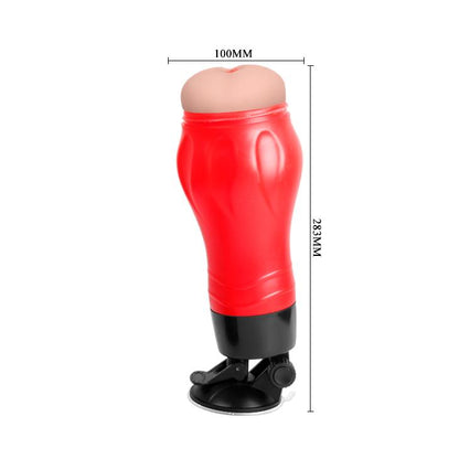 8-Masturbator analny Crazy Bull Flora 12 funkcji wibracji na baterie AAA-8