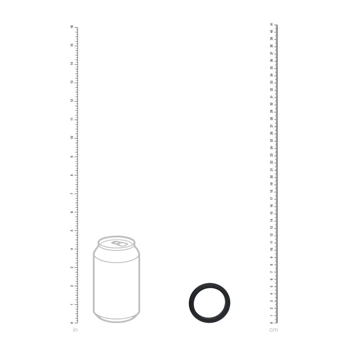 6-Pierścień erekcyjny silikonowy Levelz L 42 mm czarny-6