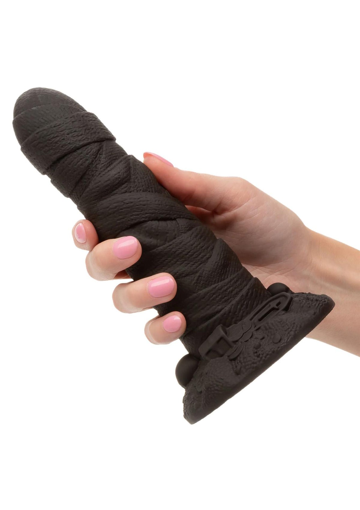 2-Dildo fantasy The Mummy Dong silikonowe z przyssawką 18,5 cm-2