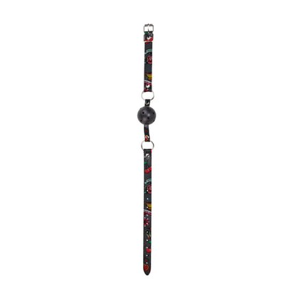 7-Oddychający knebel z kulką Ouch! 63 cm-7